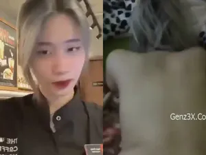 Cháy bỏng !!! Lộ Clip em nv coffee house bị người yêu đụ tả tơi P2